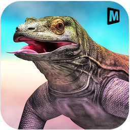 Angry Komodo Dragon: Epic RPG Survival Game