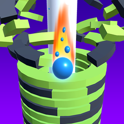 Drop Stack Ball - Fall Helix Blast Crash 3D – توپ برج شکن