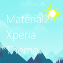 Material 2 Xperia Theme