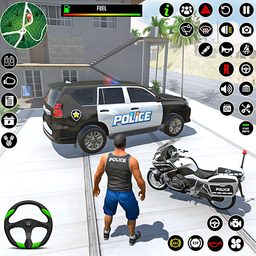 Police Car Cargo Transport