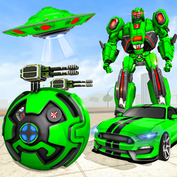 Robot outlet ball toy