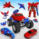 Flying Truck - Robot Car Game