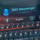 SMS messenger keyboard theme