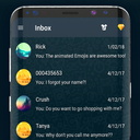 Dark SMS Messenger Theme