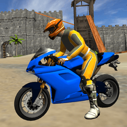 Motorbike Medieval Drive 3D