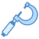 0/01 milimeter micrometer