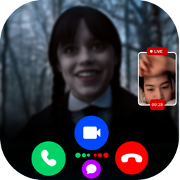 Wednesday Addams video call