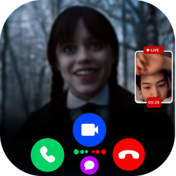 Wednesday Addams video call