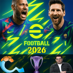 بازی فوتبال efootball 2026(غیر رسمی)