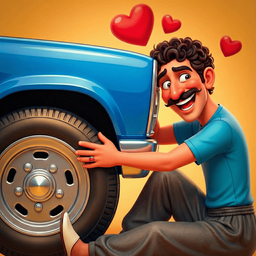 شوفری - بازی رانندگی و عاشقی