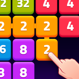 Merge Puzzle: Number Games