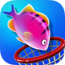Dunk Hoop Reverse Fishing Bask