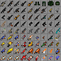 Guns mods for minecraft