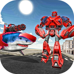 Swat Robot Shark Evolution Wars - Shark Tank Games