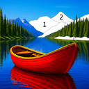 Calm Color—Color by number
