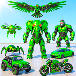 Elephant Robot Car Game 2026