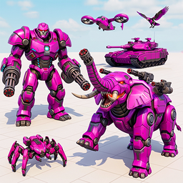 Elephant Robot Car Game 2026