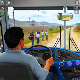 US Luxury Bus Driving Game 3D