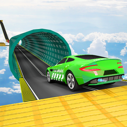 Ramp Car Stunts : impossible stunt car tracks 3d