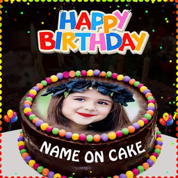 Happy Birthday Photo frame wit