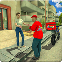 Fast Food Delivery Bike Game