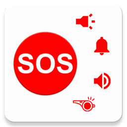 SOS Flashlight (Morse Code Alarm Light & Sound)