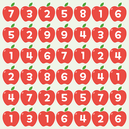 Apple Number Puzzle