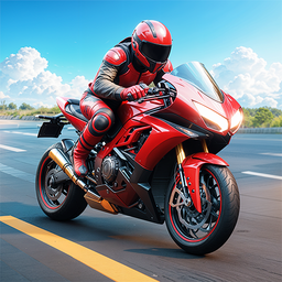 Real Traffic Bike Driving Game