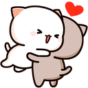 Mochi Cat Stickers WASticker
