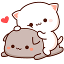 Mochi Cat Stickers WASticker