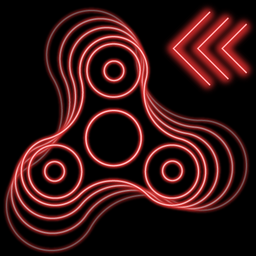 Fidget Spinner Glow Swipe