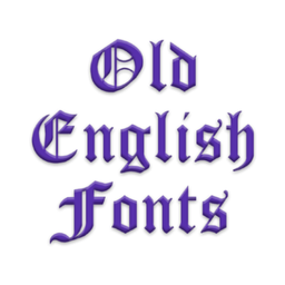 Old English Font Message Maker