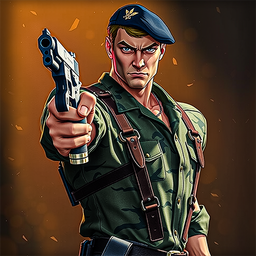 Commando Survival War Game WW2