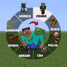 Morph mod for Minecraft