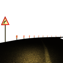 Alone  Motorcyclist