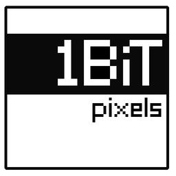 1 bit pixels