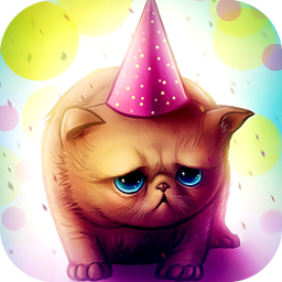 Birthday Cat : Cute Live wallp