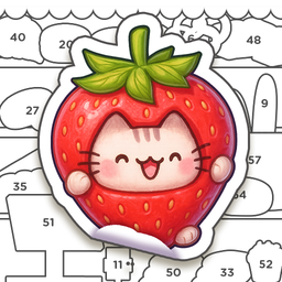 Sticker Book Diary ASMR Puzzle