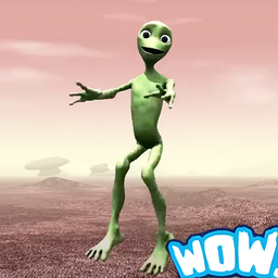 The green alien dance