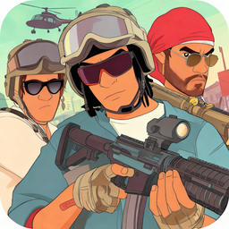 Gangstar gun games: Crime War