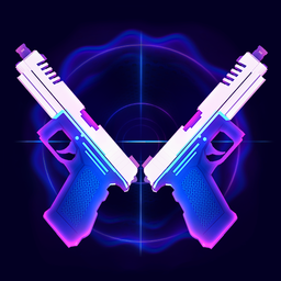 Dual Guns: Music Shooter Game