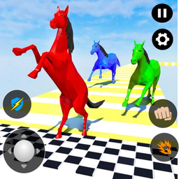 Horse Run Adventure: Dash Game