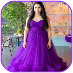 Long frock photo editor