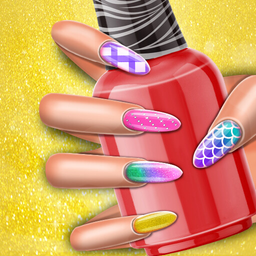 بازی کاشت ناخن دخترانه