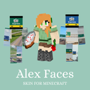 Skin Alex Faces for Minecraft