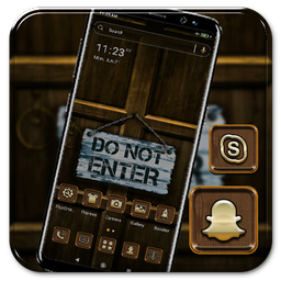 Do Not Enter Launcher Theme