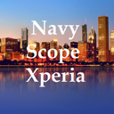 Navy Scope Xperia Theme