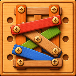 Nuts & Woods: Screw Puzzle