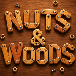 Nuts & Woods: Screw Puzzle