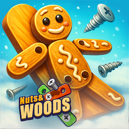Nuts & Woods: Screw Puzzle